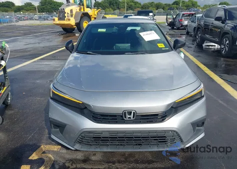 2022 Honda Civic Sport из США, поврежденный, VIN 2HGFE2F55NH538756